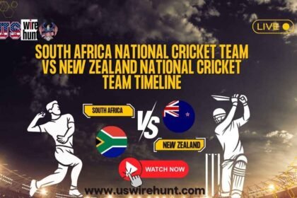 South Africa National Cricket Team vs New Zealand National Cricket Team Timeline