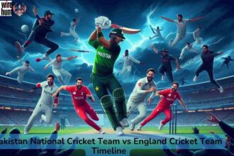 Pakistan National Cricket Team vs England Cricket Team Timeline